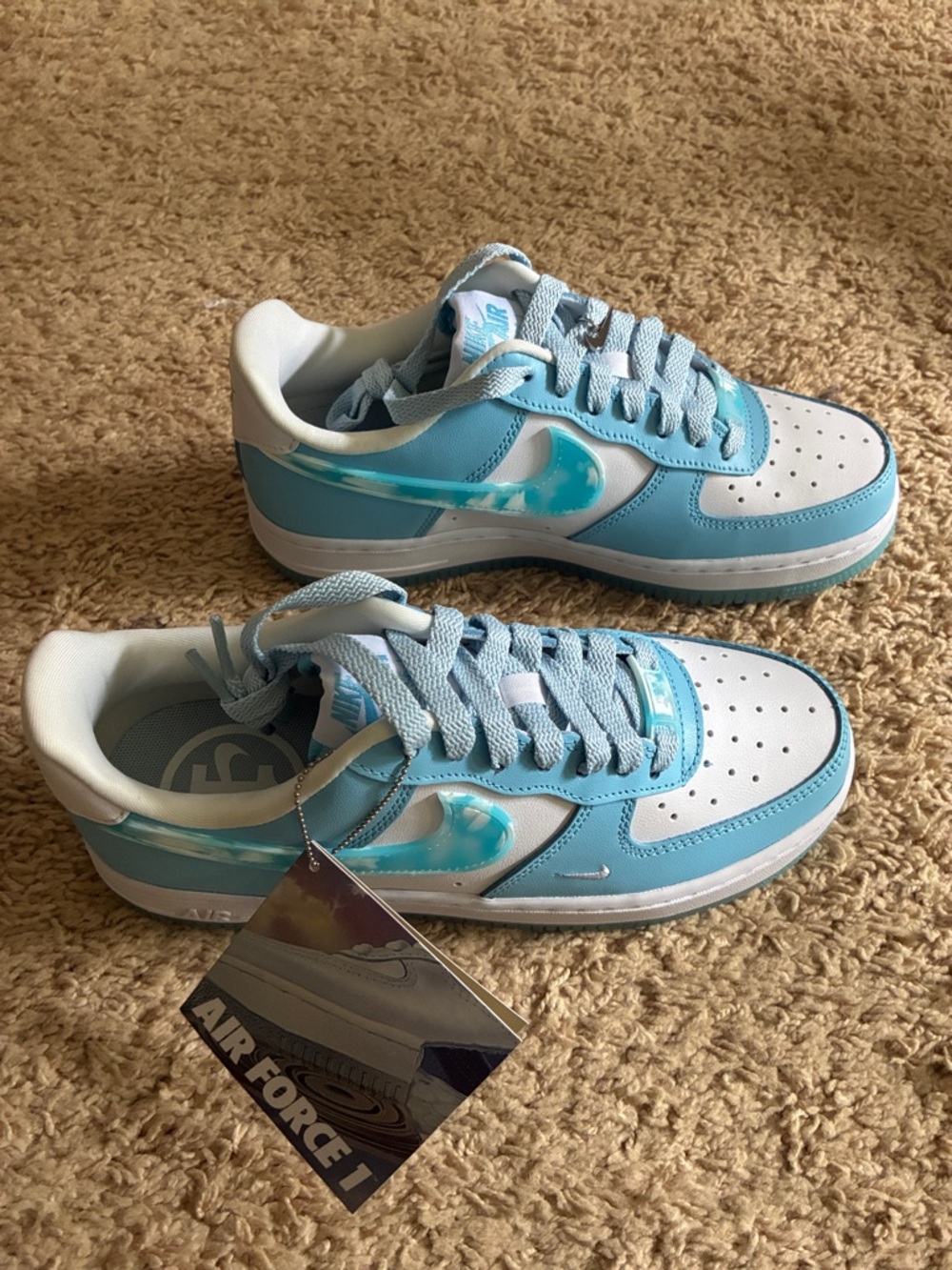 Women's Blue (Wmns) Air Force 1 '07 Lx 'Nail Art
- White/Celestine Blue - Picture 4 of 17